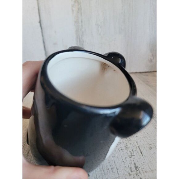 Tag 3D panda bear face mug cup kitchenware - Picture 5 of 11